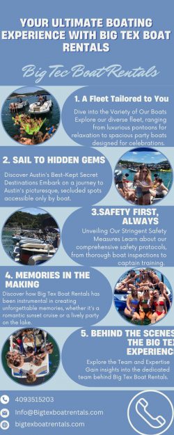 Elevate Your Celebrations: Lake Austin Party Boat Rentals by Big Tex Boat Rentals