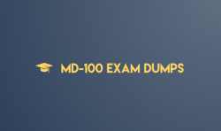 All You Need to Succeed on Your First attempt with our MD-100 Exam Dumps