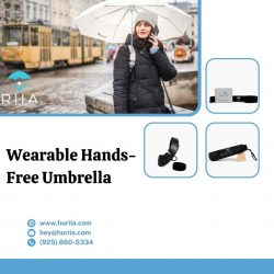 Best Quality Hands-Free Wearable Umbrella!
