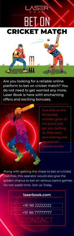 LaserBook: Your Premier Destination to Bet on Cricket Matches with Confidence