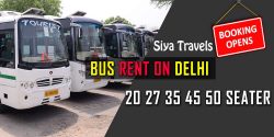 Luxury 18 Seater Bus Hire in Delhi