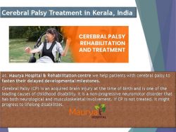 Cerebral Palsy Treatment in India