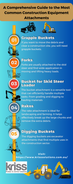 A Comprehensive Guide to the Most Common Construction Equipment Attachments
