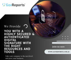 Digital authentication tool – GovReports