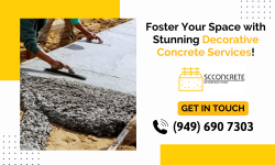 Get Efficient Decorative Concrete Services Today!