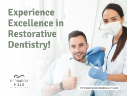 Transform Your Smile with Restorative Dentistry Excellence at Bernardo Hills Dentistry!