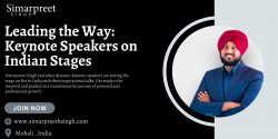 Leading the Way: Keynote Speakers on Indian Stages