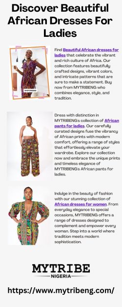 Buy Beautiful African Dresses For Ladies Online