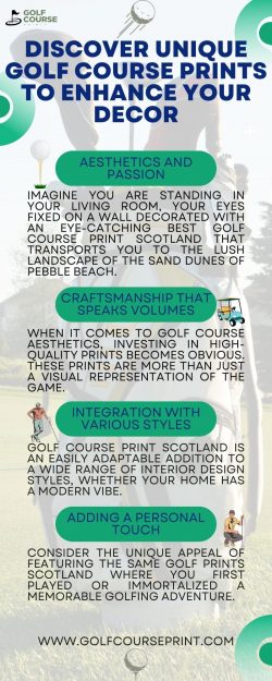 Discover Unique Golf Course Prints to Enhance Your Decor