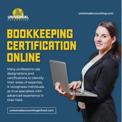 Quick and Convenient: Online Bookkeeping Certification for Busy Professionals