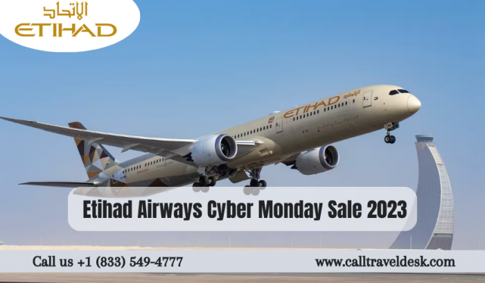 Etihad Airways Cyber Monday Sale