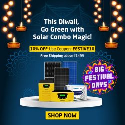 Light Up Your Diwali with Servotech Solar Combo