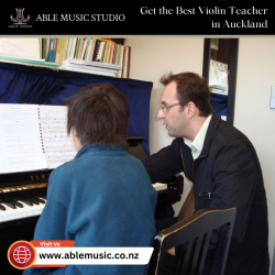Get the Best Violin Teacher in Auckland at Able Music Studio