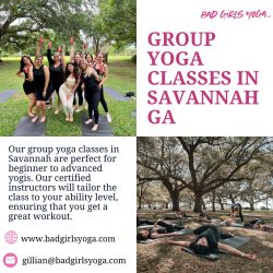 Group Yoga Classes in Savannah Ga