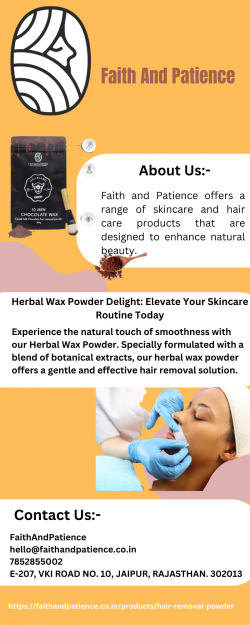 Herbal Wax Powder Delight: Elevate Your Skincare Routine Today