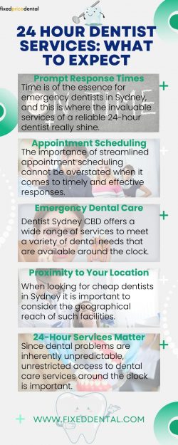 24 Hour Dentist Services: What to Expect