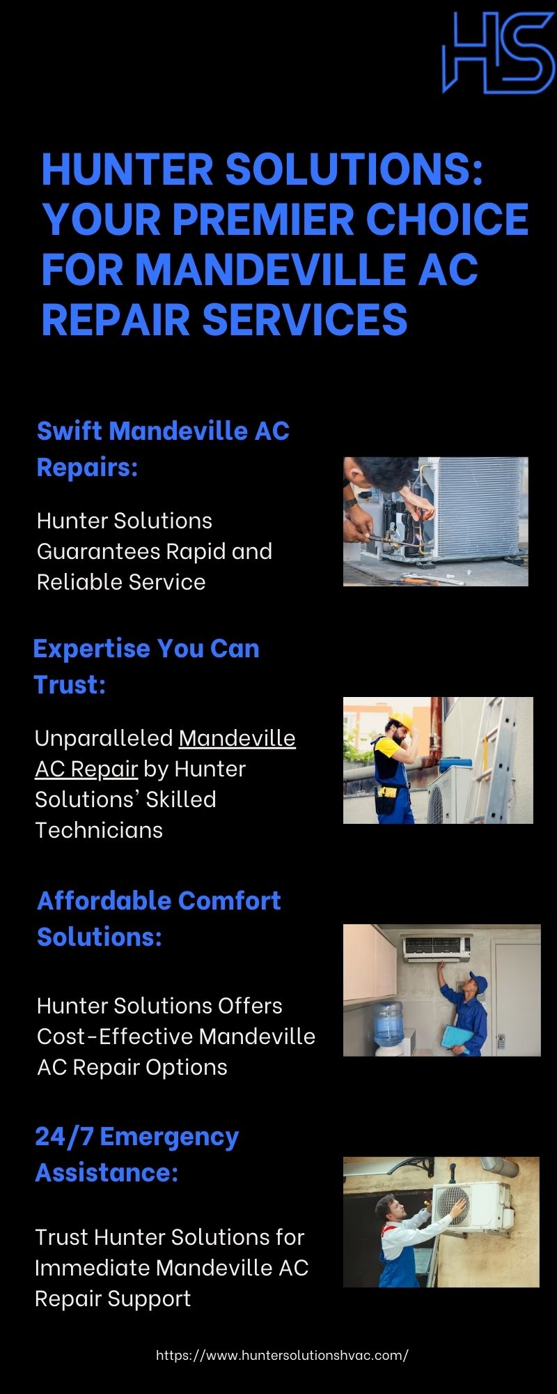 Hunter Solutions Your Premier Choice for Mandeville AC Repair Excellence Social Social Social