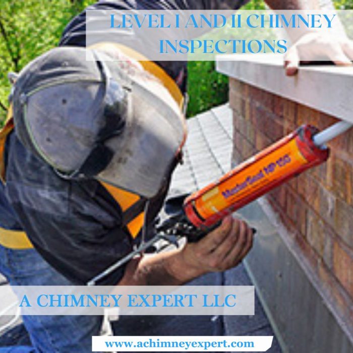 Level I and II Chimney Inspections