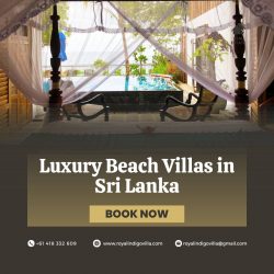 Luxury Beach Villas In Sri Lanka – Royal Indigo Villa