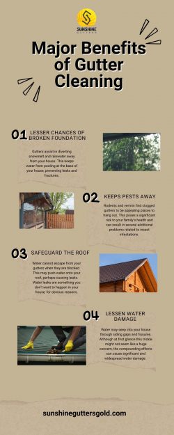 Major Benefits of Gutter Cleaning