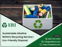 Sustainable Alkaline Battery Recycling Service | Eco-Friendly Disposal