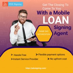 Mobile Loan Signing Agent