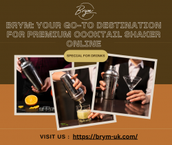 Mix with Precision: Brym’s Cocktail Shaker Online for Connoisseurs