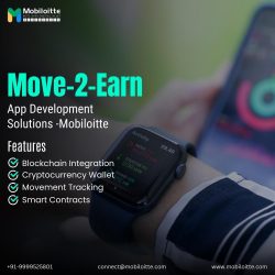 Move-to-Earn App Development Solutions -Mobiloitte