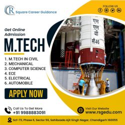 M.Tech Distance Education in India | R Square Career Guidance