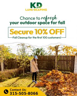 Fall Cleanup Services | KD Landscaping Syracuse NY