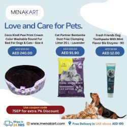 Menakart: Your One-Stop Shop for Pet Supplies Online in UAE
