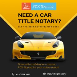 NEED A CAR TITLE NOTARY