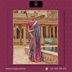Experience the Finest Indian Sarees Online at Rivaaz