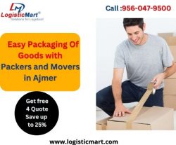 Packers and Movers in Ajmer – Get movers and packers charges