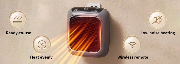 Keilini Portable Heater-(USA’s No1 Sale)1st Heater in World with 3Gear Adjustments & P ...