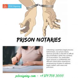 Prison Notaries Hillsboro