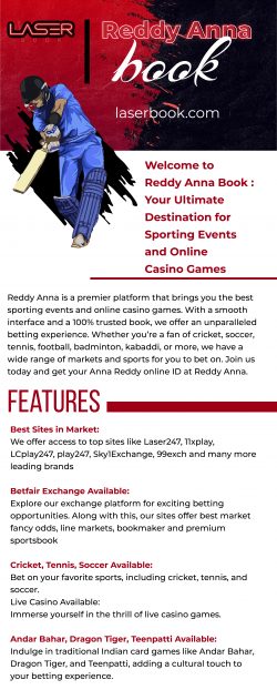 LaserBook Presents Reddy Anna Book: The Ultimate Tool for Strategic Betting
