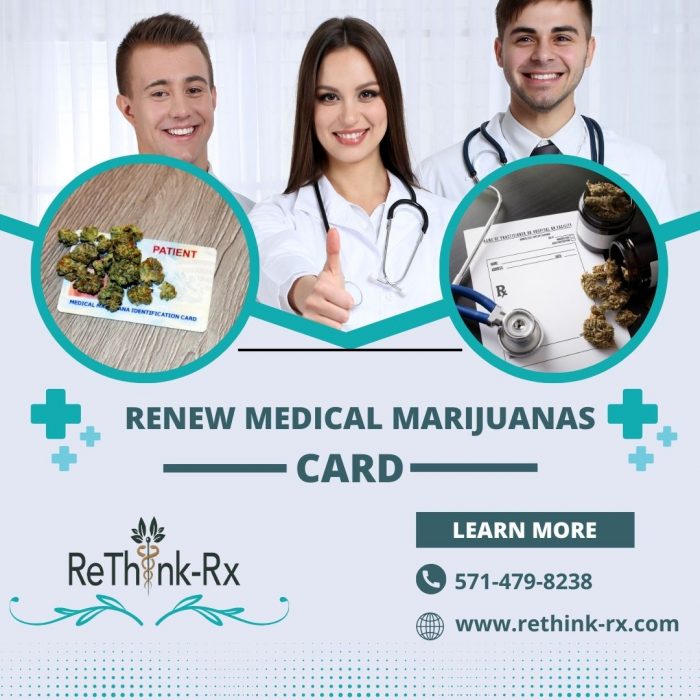 Renew Medical Marijuanas Card In Virginia – ReThink-Rx
