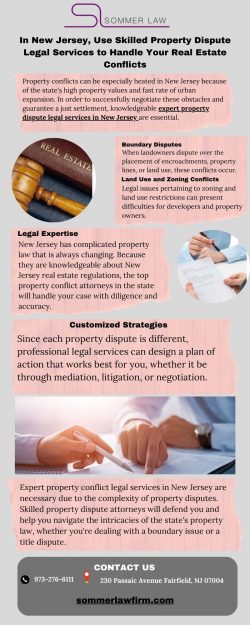 Resolve Property Disputes with Expertise: Sommer Law Firm in New Jersey