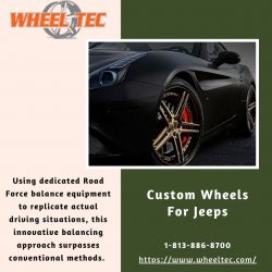 Ride in Style: Unleash Your Jeep’s Personality with Custom Wheels