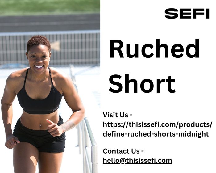 Indulge in the perfect blend of style and comfort with the SEFI Ruched Shorts