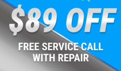 $89 off free service call with repair