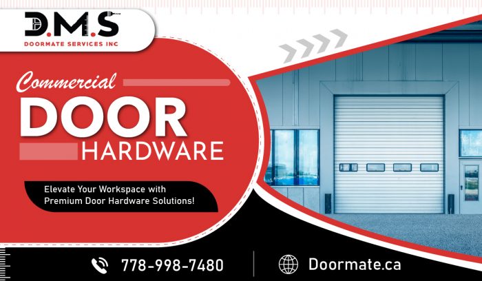 Security Hardware for Business Entrances