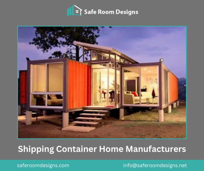 Shipping Container Home Manufacturers – Safe Room Designs