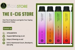 Elevate Your Vaping Game with The E-Cig Store