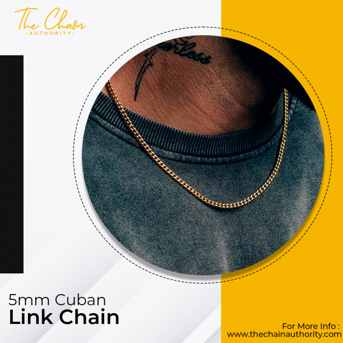 5mm cuban link chain