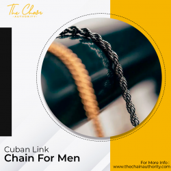 Cuban link chain for men