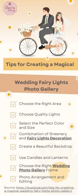 Tips for Creating a Magical Wedding Fairy Lights Photo Gallery