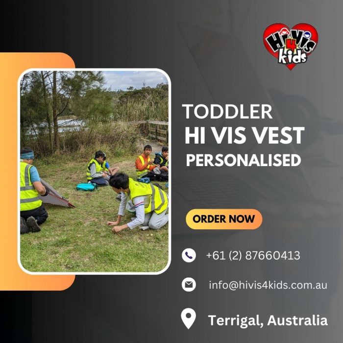 Toddler Hi Vis Vest Personalised