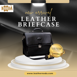 Exclusive Leather Briefcase: Elevate Your Professional Presence!